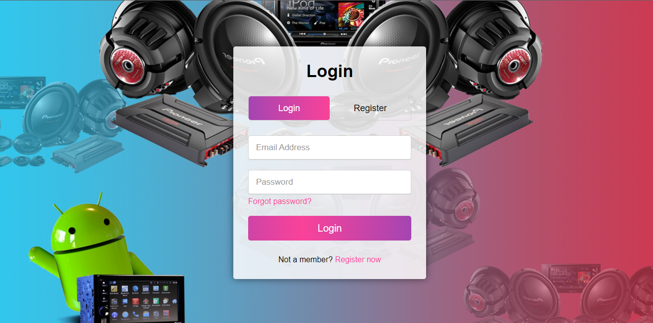 Login Page